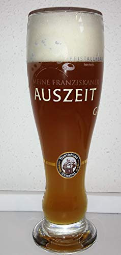 Franziskaner - Bicchiere da birra bianca, 0,5 l, edizione limitata