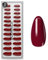 DOONAILS Soft Gel Press On Nails 30er Set Love Paris Almond Form Dunkelrot Nägel zum Aufkleben Full Cover in Salonqualität Fake nails soft gel Medium Natürliches & angenehmes Tragegefühl