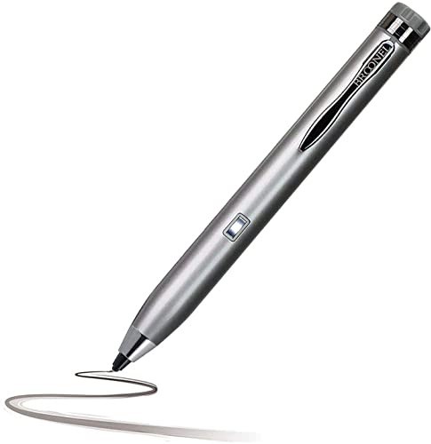 Broonel Grå Digital aktiv Stylus – kompatibel med ASUS Chromebook Flip CX1 Convertible 14 bärbar dator