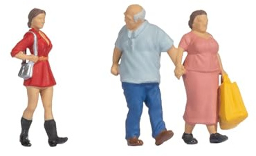 Noch Figuras de Modelo Funny Escenes Parejas, Figuras de plástico para H0, complemento escenas humorísticas