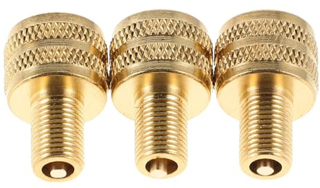 ZUNOXAZ Adaptateurs de Valve de Pneu Camion 3 Pièces Compatibles Compresseur Air, Embouts Gonflage Standards 12v1 vers 8v1, Accessoires pour Entretien Pneus Poids Lourds, Usage