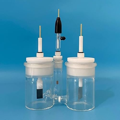 Treports H-formad elektrokemisk cell med referenselektrod - for avancerade elektrolysexperiment(200ml-200ml-30ml)
