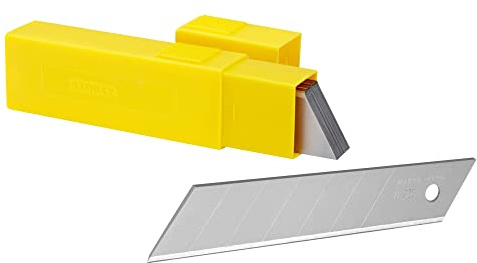 Stanley avbrytningsblad (25 mm, rak skärning, 0,7 mm skärtjocklek, 110 mm bladlängd) 20 stycken, 1–11–325