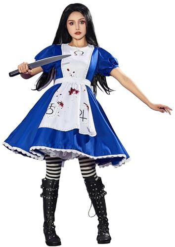miccostumes Women's Cosplay Costume Set Dress With Bow Halloween(S)