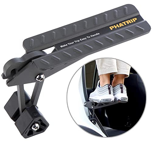 PHATRIP Marchepied de Porte de Voiture, Pliable d'échelle de marchepied de pour Un accès Facile au Toit de Voiture Costume pour Voiture, Jeep, SUV…
