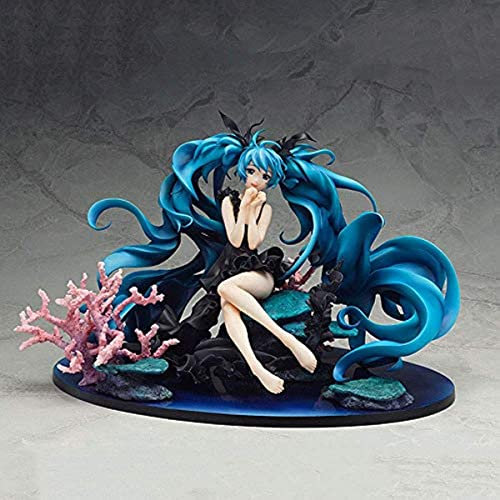 LICHOO Deep Sea Miku Girl Anime-Actionfigur, 16 cm, Sammelmodell, Statue, Spielzeug, PVC-Figuren, Schreibtisch-Ornamente, festliche Geschenke