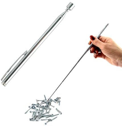 QEQSHQO Outils Télescopiques Magnétiques Facile Aimant Extensible Ramassage Magnétique Aimant Telescopique Portable Outil de Ramassage Télescopique Portable