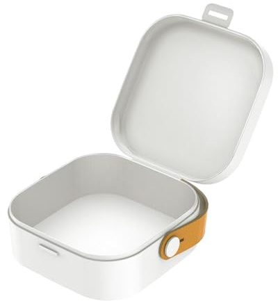 Resekabelorganizer Bärbar Förvaringslåda för Kablar med Handtag | Reseskrin För Sladdar För Kvinnor, , Skola, Gym, Daglig Pendling, Affärsresa, Bil, Och Flygplan