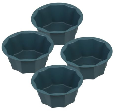 TOYANDONA 4pièces Pots De Jardin Plastique pour Succulentes Et Cactus Pots Décoratifs pour Plantes Fournitures De Mémoire pour pour Intérieur Et Extérieur