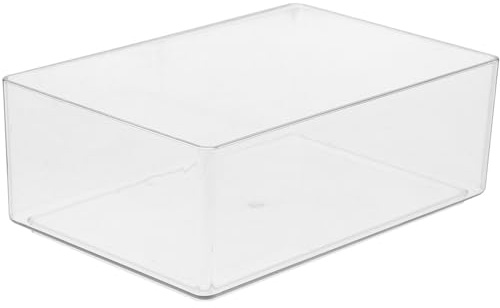 FUNOMOCYA Chinchilla for Sand Spilling Hamsters Home Prevents Pet Acrylic Bathtub Bath Small White Box Animals Store Use