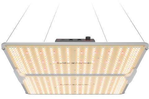 Spider Farmer SF2000Pro LED Grow Light con Samsung LM301H EVO Diodi e Dimmerabile Daisy Chain 200W LED Plant Lamp Full Spectrum Plant Light per Piante D'appartamento Fiore Vegetale