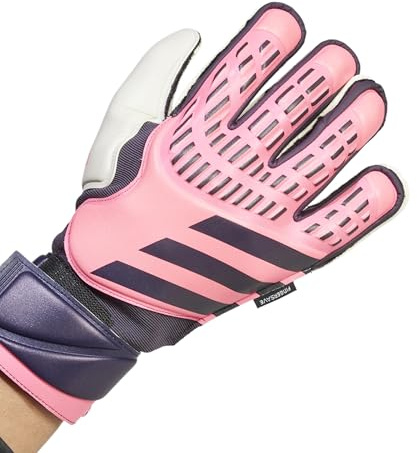 Adidas Unisex Match Fingersave Goalie Gloves, Turbo/Aurora Black/Turbo, 7