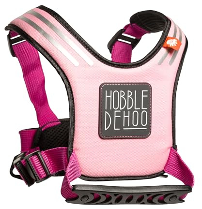 Hobble De Hoo Active Child's Ski & Snowboard Harness for Kids - Premium Training Ski Harness for Teaching & Training Your Child. (Pink)