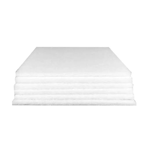 UZAMIRLEX Spugne filtranti per acquari, Filtro for Acquario da 1 cm di Spessore, Spugna di Cotone Super Spessa(30x30x1cm)