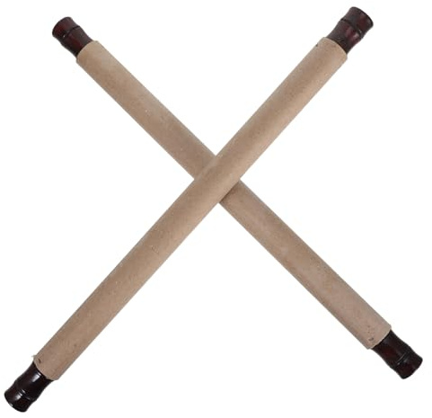 SEWACC Accessori per Pezzi da Calligrafia 2 Pezzi in Legno con Testa Stabile e Design Raffinato per Proteggere Opere d'Arte in Uffici e Disegni