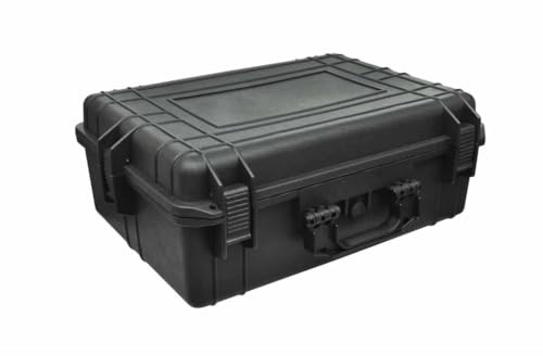 Valigetta in Plastica Dura e Schiuma 35 L Nera, Articoli di ferramenta, Accessori ferramenta, Conservazione/Ordine Attrezzi, Cassette degli Attrezzi Nero