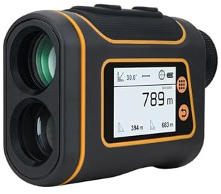 ZHFGJKSO Télémètre télescopique numérique, monoculaire de Chasse, télémètre de Golf, écran LCD, Ruban à mesurer.(800B 800m with LCD)