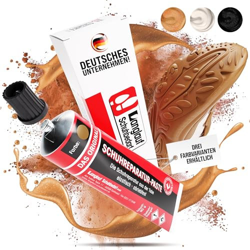 Langlauf Schuhbedarf Reparaturpaste Schuhe und Schuhsohlen I Schuhreparatur Set I Schuhreparaturpaste, Absatz Reparatur Set, Schuhsohle Reparaturpaste (beige)