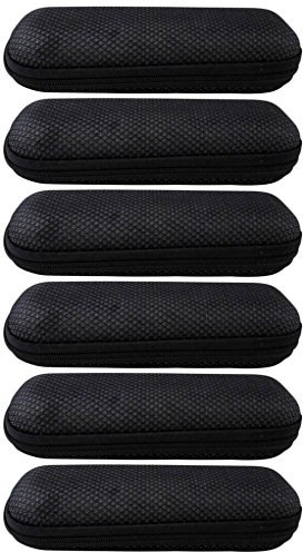 Eyekepper EVA Zip Case For Reading Glasses Black(6 pcs)