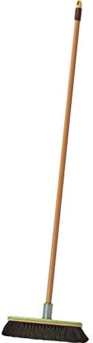 Peggy Perfect 2089 Besen grünline mit Stiel, Haarmischung