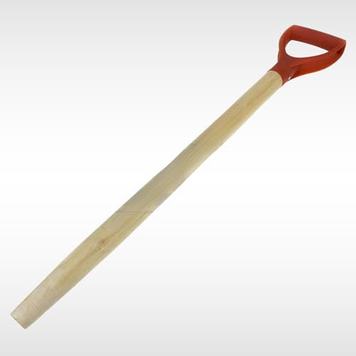 Dunnet Tools D Handle Spare Replacement Wood Wooden Shaft Garden Fork Shovel Spade Garden Tools Accessories Shovel Spade Repair Parts Heavy Duty Wooden Handle