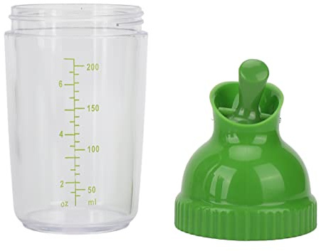 RASTKY Shaker per Condimenti per Insalata, Contenitore Multiuso per Condimenti da a Prova di Perdite da 200 Ml Senza BPA (GREEN)