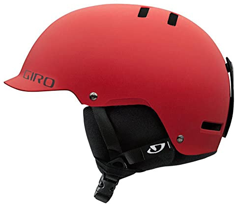 Giro Surface S Ski Helmet - Snowboard Helmet for Men, Women & Youth - Matte Red Medium