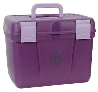 PFIFF 101562-186-1 - Caja de Limpieza para Caballos (tamaño Mediano), Color Lila