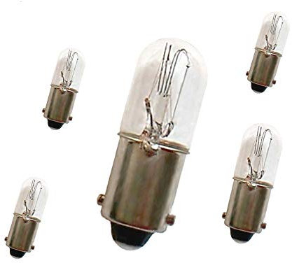 5x 6V Standlicht Lampe mit E-Zeichen Glühlampe Ba9s 4W für Simson S50 S51 SR50