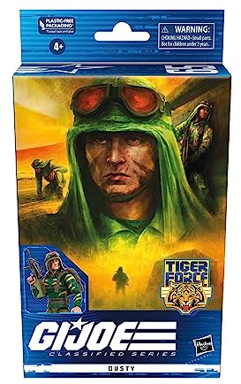 G.I. Joe Classified Series Tiger Force Dusty, Sammelfigur G.I. Joe Actionfiguren, 65, 15,2 cm Actionfiguren für Jungen & Mädchen, mit Zubehör