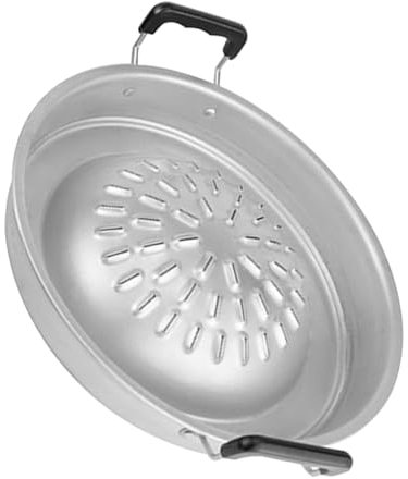 ROMISBABA Horno De Barbacoa Multifunción Parrilla para Barbacoa De Camping Sartén para Parrilla Coreana Reutilizable Asa