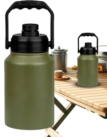 Isbehållare med lock Portabel Med Handtag, Vattenflaska För Drycker