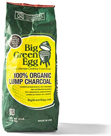 Big Green Egg CARBONELLA ORGANICA Sacco di carbone di legna organico in pezzi