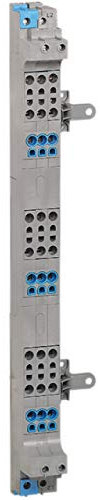 Peigne d'alimentation vertical 125A à bornes automatiques pour coffrets 6 rangées