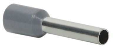 Punta Terminal De Cable Pre-Aislado 2.5 Mm² Gris Bolsa De 20