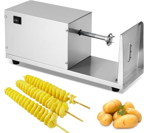 MXBAOHENG Elektrischer Tornado Kartoffelschneider Automatischer Tornado Hausgemachte Elektrischer Spiralkartoffelschneider Twister Maschine Lieferant