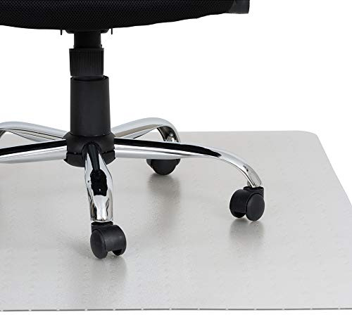 KAISER Chair Mat | Made-In-Germany | for Carpet Floor | Low/Medium Pile | 75 x 120 cm (2.5' x 4') | Eco Friendly PET