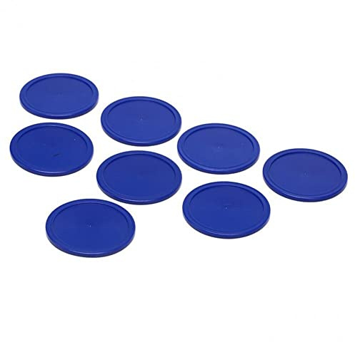 vepoty Air Ice Hockey Pucks Piece 8pcs 64mm Plastica Sostituibile Air Hockey Pucks Accessori per tavoli Attrezzatura da Gioco