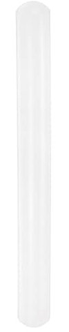 sourcing map Fondant Rolling Pin PP 30cm x 2.5cm Non Stick for Baking White