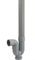 Siphon Machine à laver en ABS, PVC, Sortie mâle horizontale, M40