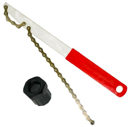 Laxzo ® Chain Whip Tool, Bike Chain Wheel Cassette Removal Bike Cycle Maintenance Repair Bicycle Flywheel Sprocket Remover Tool Pack