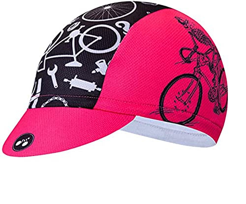 Cappello da ciclismo da uomo Cappello da bicicletta all'interno casco bici sudore traspirante, Cd2427, Taglia unica