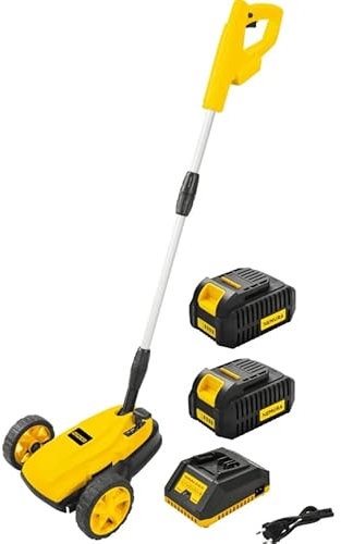 Nemura Mini Tondeuse à batterie 40V - Compacte et Performante - Coupe de 22cm - 2 Batteries 2Ah + 1 Chargeur rapide - Pour Petit Jardin et Zones Difficiles - Qualité Professionnelle - Marque Française