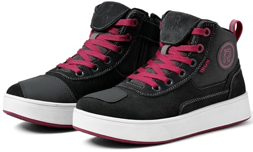 RIDEIRON Scarpe Moto Uomo Donna Conforme CE Stivali Moto