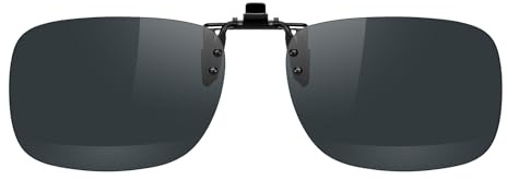 MERRY'S Polarized Clip on Sunglasses Flip Up Metal Clip Attachments for Prescription Glasses P0056