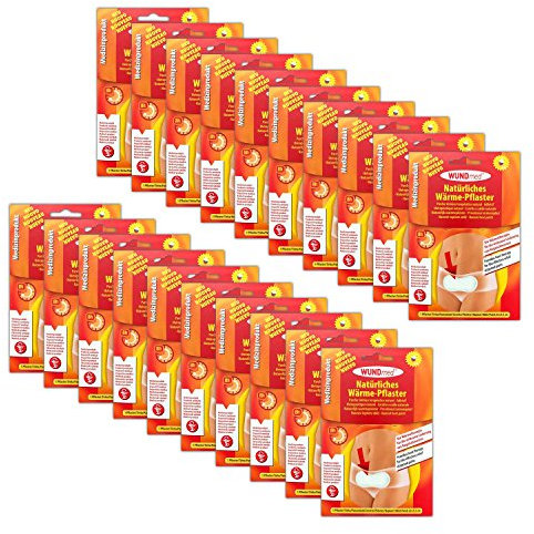 20 Stück Natürliche Wärmepflaster Regelschmerzen Wärmepads Schmerzpflaster Unterleib