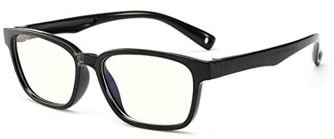 Kids Computer Glasses for Anti UV Eye Fatigue Computer Eyewear Clear Lens-Blue Light Blocking Glasses for Kids and Teens - Sleep Better