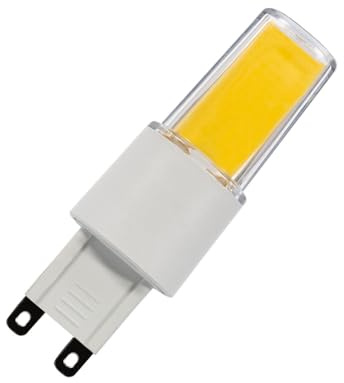 LEDKIA LIGHTING Lampadina LED G9 3.8W 470 lm COB 3000K Bianco Caldo