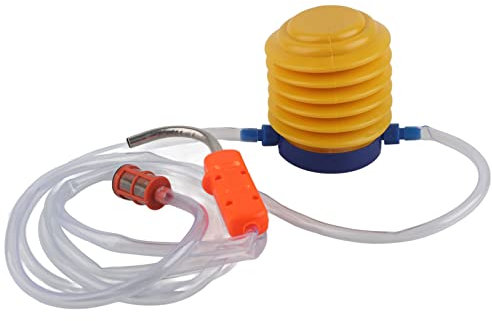 MUALIK Fußpedalpumpe Wasserextraktor, Balg Fußpumpe Pumpbarer Wasserspender Extraktor for das Angeln im Freien Handwäsche