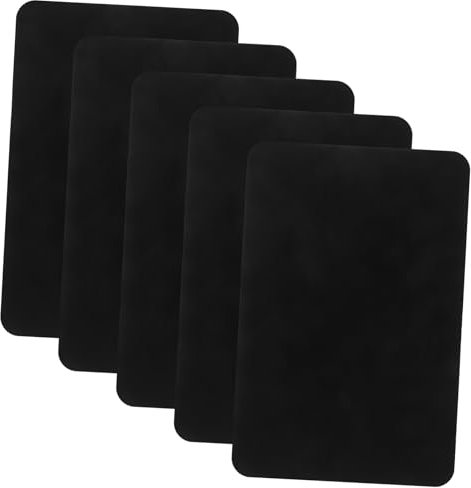 DOITOOL Panno Per La Pulizia Degli Album in Vinile e Cd 5 Pezzi in Fibra Morbida Resistente, Pulitore Antipolvere Per Dischi, Accessori Portatili Per Manutenzione Giradischi e Apparecchi Audio